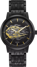 Load image into Gallery viewer, Bulova Harley Davidson Men's Metallic Flame 78A121