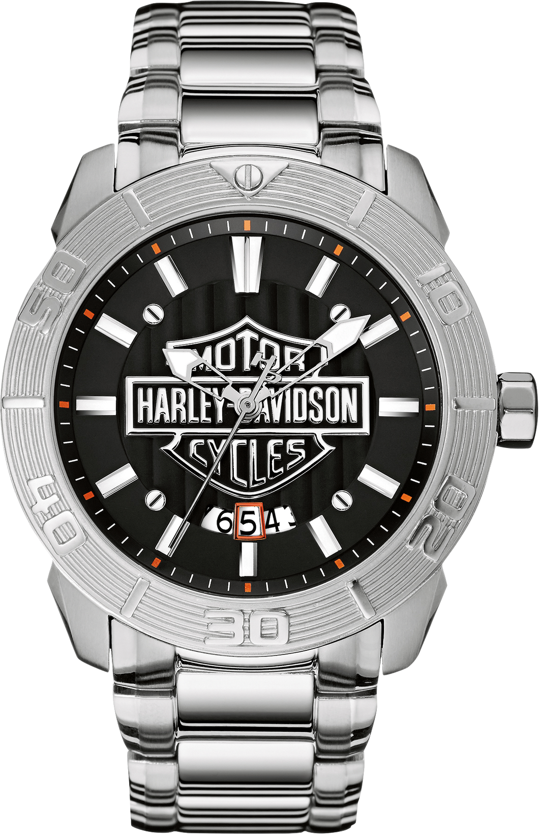 Bulova Harley Davidson Men's Black 76B169