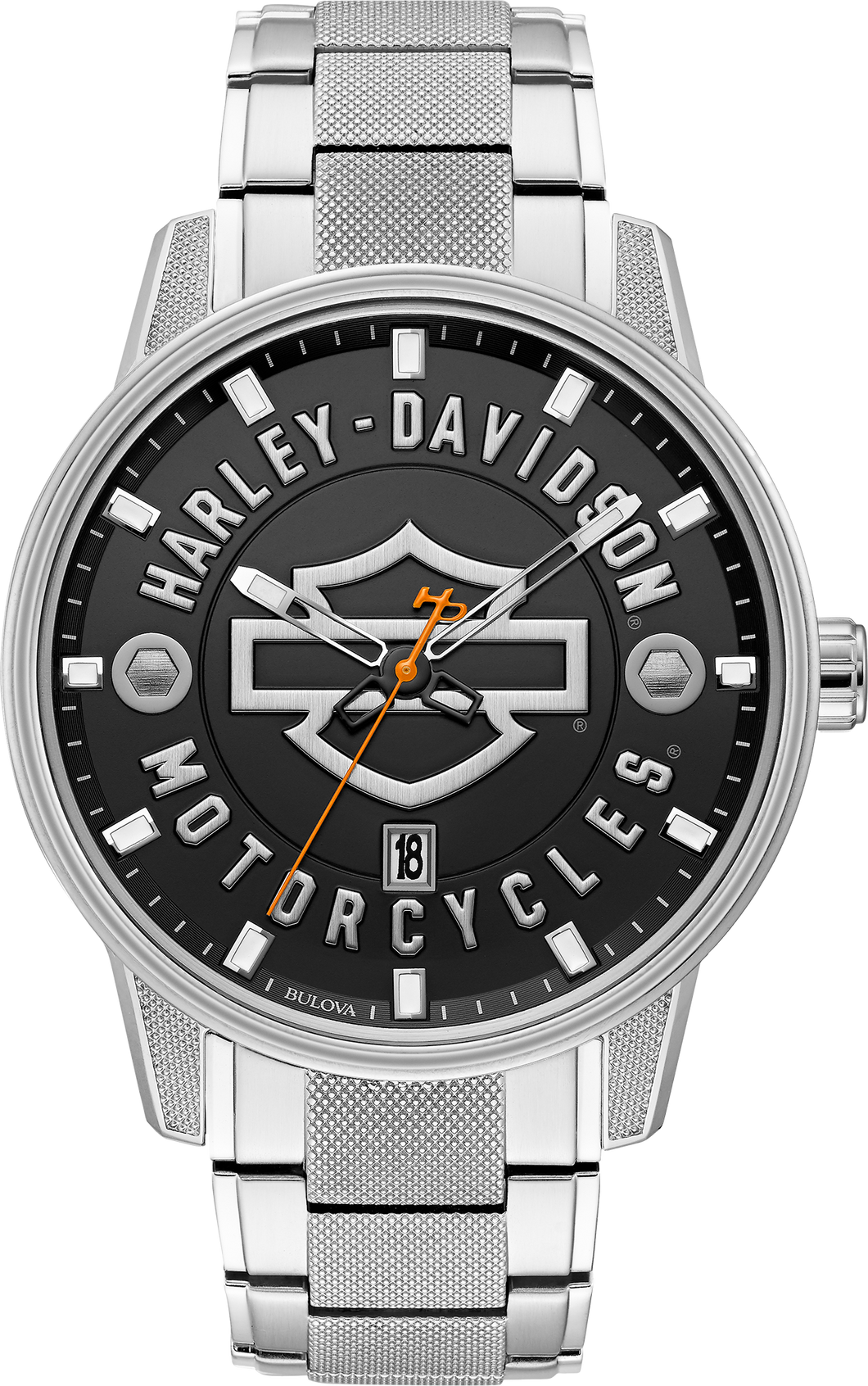 Bulova Harley Davidson Men's Matte Black 76B182