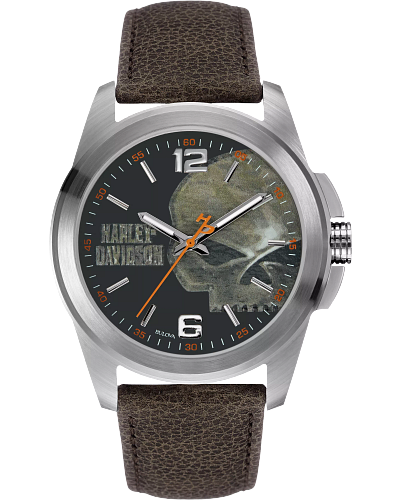 Harley davidson skull watch new arrivals