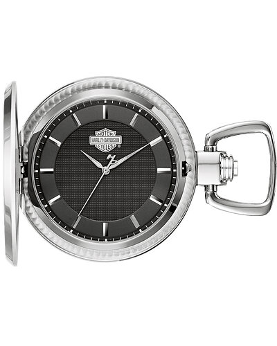 Bulova stainless sales steel pocket watch