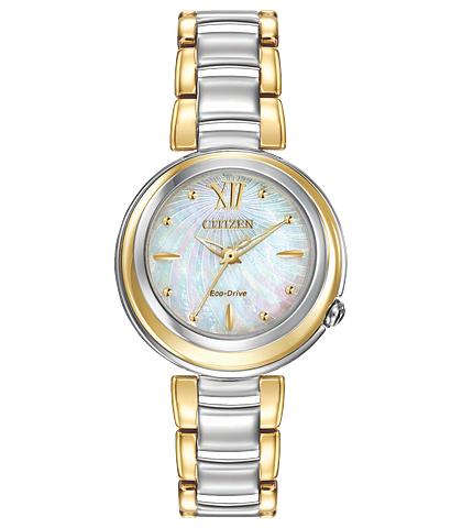 Citizen Eco-Drive Women's L SUNRISE (White) EM0337-56D